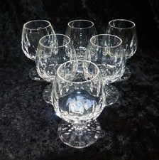 6 Cognac Brandy Gläser Bleikristall  Villeroy & Boch Arabelle 