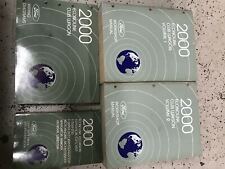 2000 Ford Econoline E-Series Van Service Shop Reparatur Manuell Set W Ewd Brille