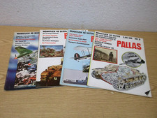 70er Konvolut Pallas Zeitschriften 4 Magazine 2 WK Nr. 3,4,5,9 selten