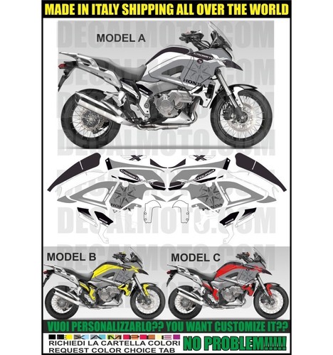 Adesivi vfr 1200 crosstourer - adesivi,