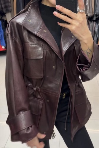 Echtleder parka lederjacke - echtleder, /