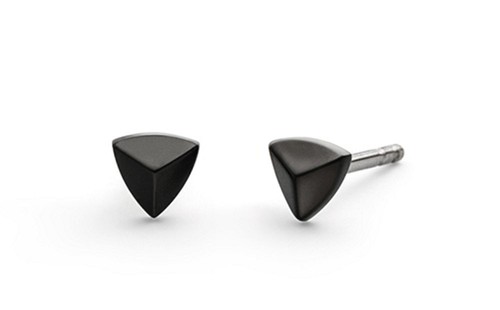 Boccia titanohrstecker schwarz - boccia,