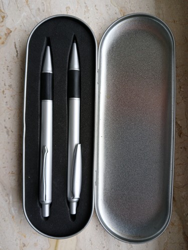 Silberfarbenes stifte set - silberfarbenes,