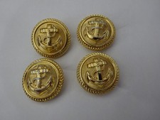 A24-47) Marine 4x Knopf Button