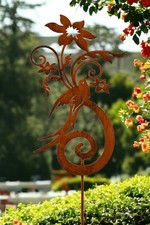 Gartenstecker Vogel in