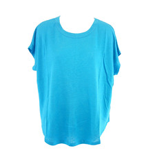 Notshy leinenshirt blau - blau, damen