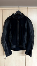 Rev’it Herren Motorradjacke Kombi Leder/Textil 54 (Regenschutz/Weste/Protektor)