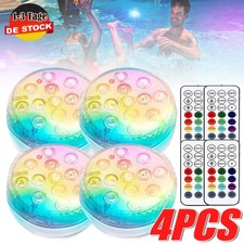 4x 13 LED RGB Poolbeleuchtung
