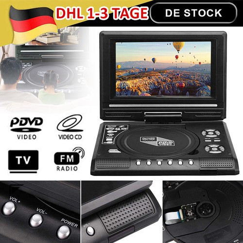 Fhd tragbarer dvd player - 7.8",