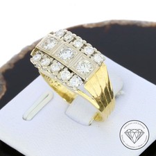 Wert: 4.500,- Brillant Ring 1,0 Ct 585 / 14 Kt Gold XXYY