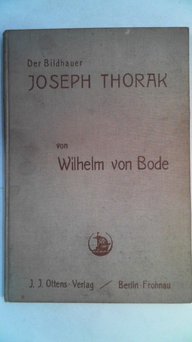 Der bildhauer joseph thorak - bildhauer,