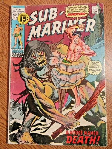 Sub mariner gil kane cover - gil,