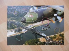 POSTER TRANSPORTFLUGZEUG TRANSALL C-160 LTG 63 FLUGZEUG DEUTSCHE LUFTWAFFE PILOT