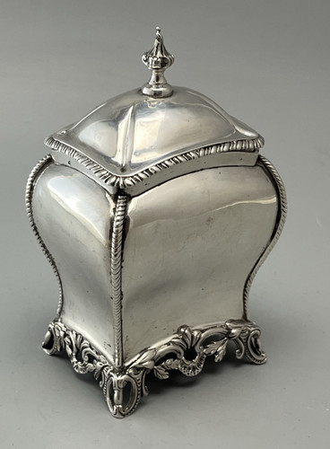 Georg iii silber teedose - iii,