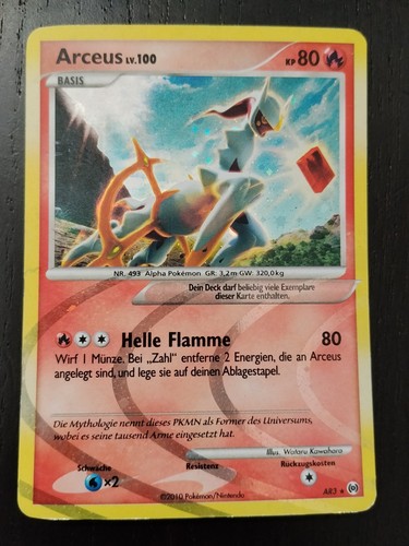 Arceus 100 ar3 holo - ar3,