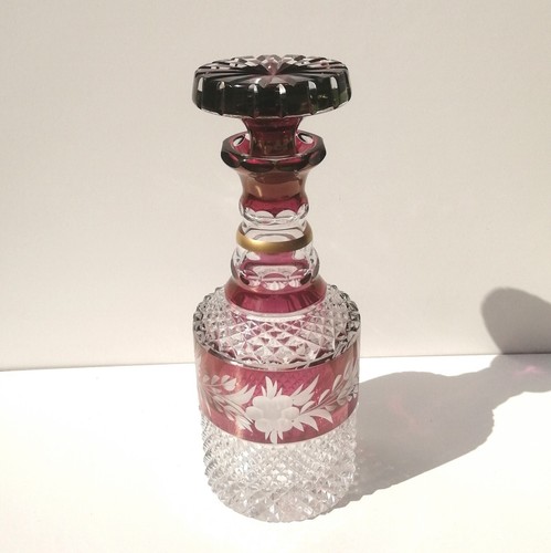Kristall glas karaffe - kristall,