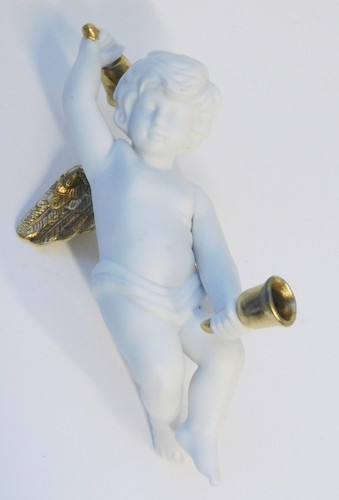 Porzellanfigur engel mit - engel,