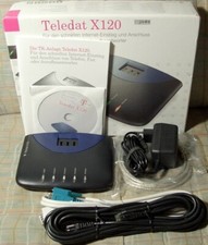 Teledat X120 Wandler & TK-Anlage mit zwei Nebenstellen CLIP komplett OVP