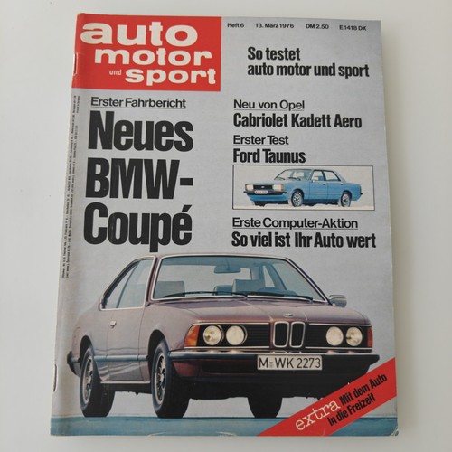Auto motor und sport jahrgang - sport,