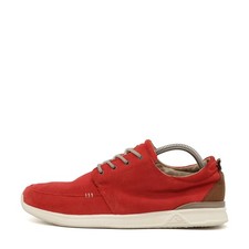 Reef Herren Rover Low Premium Schuhe Rot Braun Leder Low-Top Sneaker EU 42
