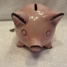 Porzellan Sparschwein von Göbel Rose