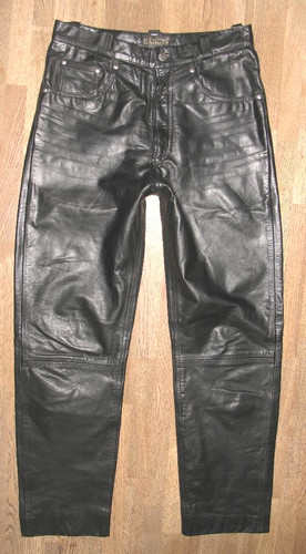 Dakota lederjeans biker - -,