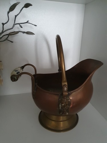 Kupferkessel pflanzkübel - -,