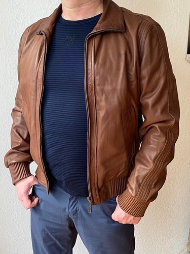 Burberry original lederjacke - burberry,
