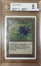 BGS 8 MTG 1993 Black Lotus R A Unlimited Vintage Magic: The Gathering Englisch