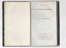 Samuel Hahnemann Reine Arzneimittellehre 6 Teil 2. vermehrte Auflage 1827