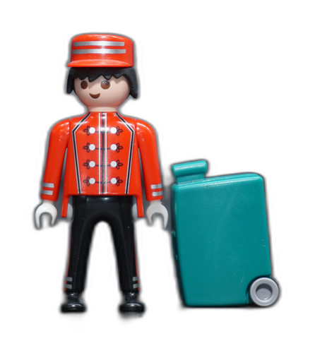 Playmobil figur mann hotel - playmobil,