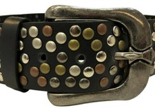 Leder Herrengürtel Schwarz