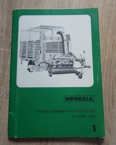 Mengele ladewagen hlw 3d - 2d, +