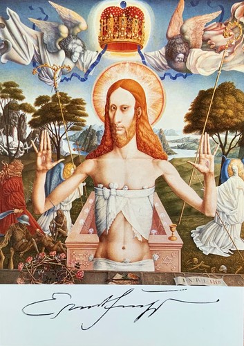 Ernst fuchs sign - ernst,