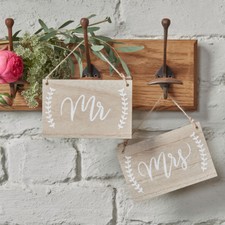 Schilder mrs boho holz - 'mr, &