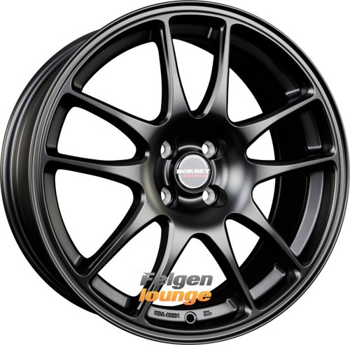 Borbet black matt 7x17 - black,