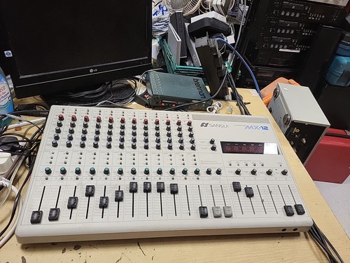 Sansui recording mixer - mx-12,