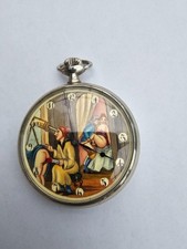 Herrentaschenuhr Omega Nickel