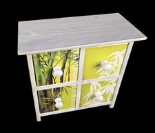 Kleiner Schrank Schubladenschrank Tee Aufbewahrung - 24x21x10 cm - Asia