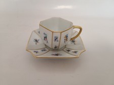 Mokka - Sammeltasse Gedecke Tasse Unterleller (3)