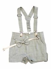 Baby Taufanzug Babyanzug Taufoutfit Set Sommeranzug Hose Fliege 50 56 0-3 Monate