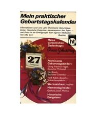 Mein praktischer Geburtstagskalender., Elke Gerr