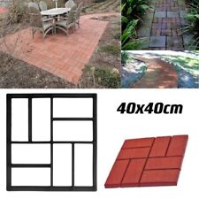 Rechteck Betonform Pflasterform Schalungsform Garten Gehweg Park Trittstein DIY