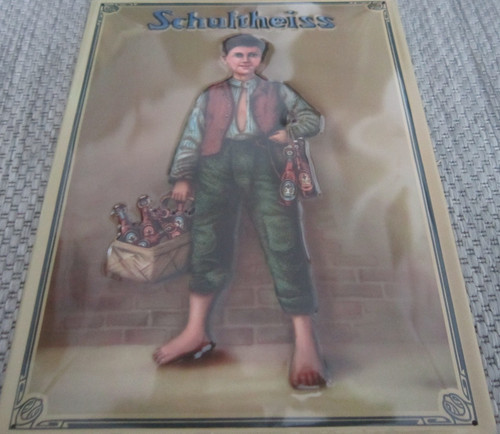 Blechschild schultheiss bier - blechschild,