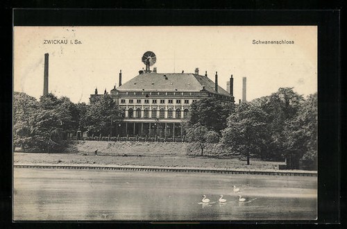 Ansichtskarte zwickau - ansichtskarte,