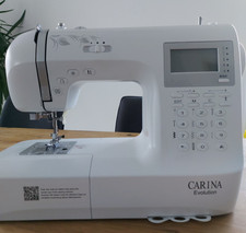 Carina Evolution Nähmaschine kaum gebraucht !! mit Originalverpackung und y