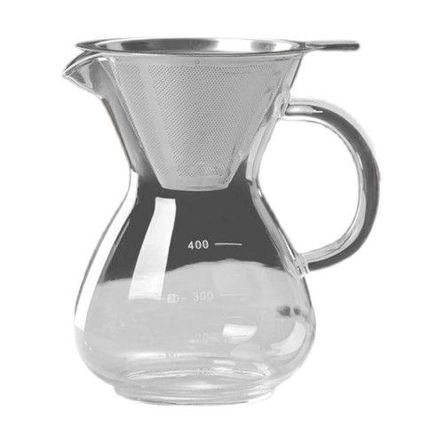 Kaffeekanne aus glas - aus,