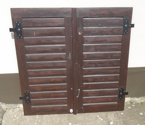 Schöne alte fensterläden - schöne,