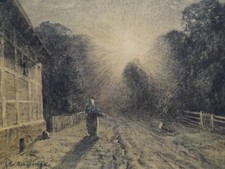 Kohlezeichnung Friedrich