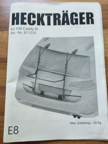 Heckklappen radträger von - radträger,